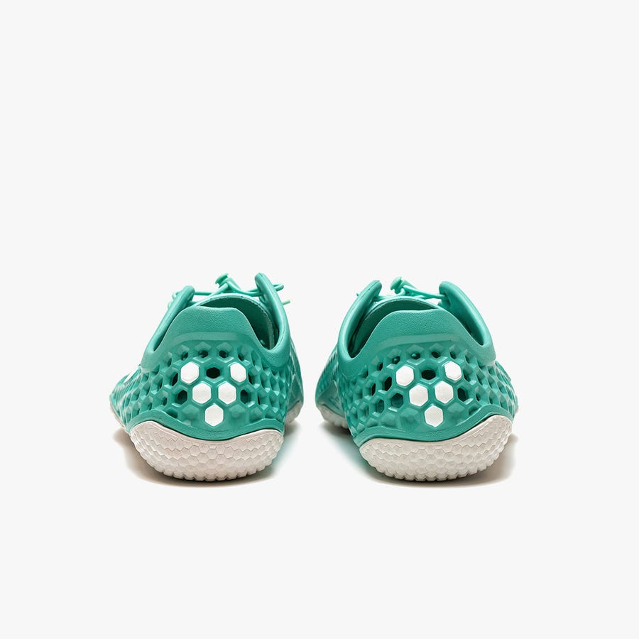 Green Women's Vivobarefoot Ultra III Bloom Running Shoes | Philippines 0129NWYB